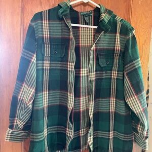 Ralph Lauren Plaid Shirt/Jacket - size small.